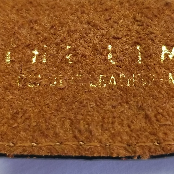 The Limited Genuine Leather Beaded Belt 36.5"L - Picture 4 of 10